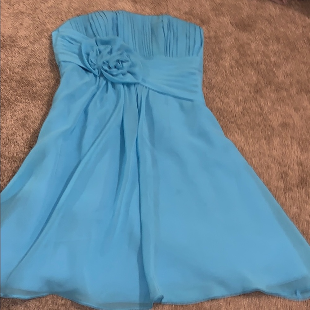 Light blue homecoming dress!